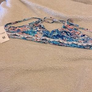 NWT Fused Hawaii bikini top